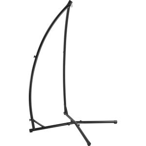 Hangstoel standaard staal 110x110x205 cm zwart