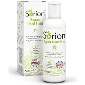 Sorion Head Fluid Speciale verzorging voor droge/geïrriteerde/rode/schilferige of jeukende hoofdhuid met ayurvedische plantenextracten, 50 ml