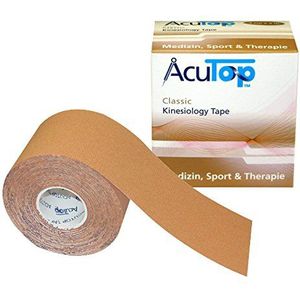 AcuTop kinesiologie tape - 5 meter x 5 cm - beige