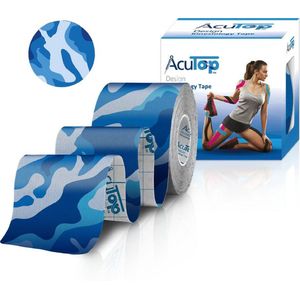 Acutop - Design Kinesio Tape - Blue Camo - 5cm x 5m