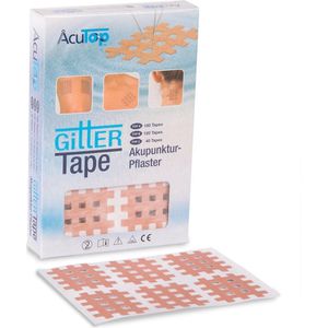 AcuTop - Gittertape - Beige - Large - 40 Stuks