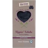 Warmies - Slippies - Donker Blauw - 1 Paar - Pilling-vrij Polarfleece