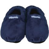 Warmies - Slippies - Donker Blauw - 1 Paar - Pilling-vrij Polarfleece