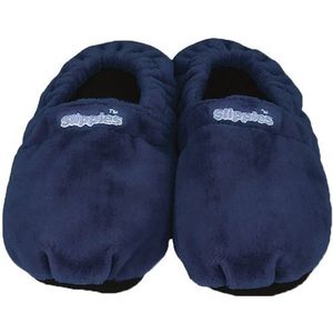 Warmies - Slippies - Donker Blauw - 1 Paar - Pilling-vrij Polarfleece