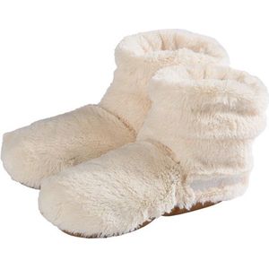 Warmies Warmtepantoffels Dames - Beige - Maat 37-41
