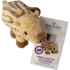 Warmies magnetronknuffel  Mini everzwijn