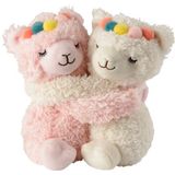 Warmies® Wärmekissen Warmies Wärmetier Kuschelfreunde Lamas Mikrowelle/Ofen, (Wärmekuscheltiere)