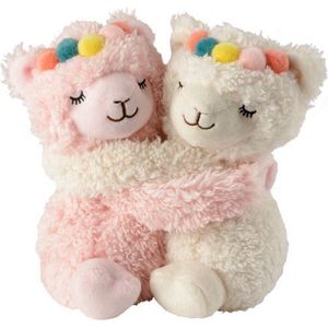 Warmies - Knuffelvrienden - Lama - Bruin - Veilig voor Kinderen