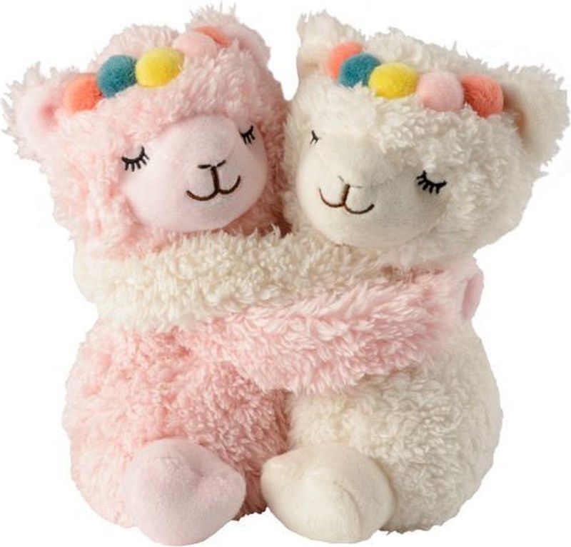 Warmies - Knuffelvrienden - Lama - Bruin - Veilig voor Kinderen