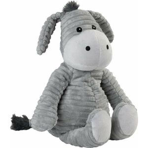Warmies Warmteknuffel Ezel Ribstof 21 cm