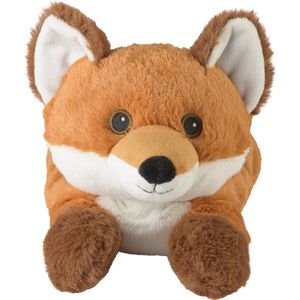 Warmies Warmte/magnetron opwarm knuffel - Vos - bruin - 33 cm - pittenzak