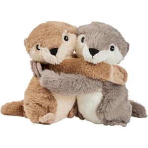 Warmies - Knuffelvrienden Otter - Knuffel - Beige - Granen en Lavendel