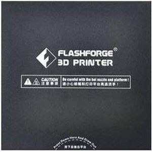 Flashforge Printbedfolie Geschikt voor: FlashForge Adventurer 3