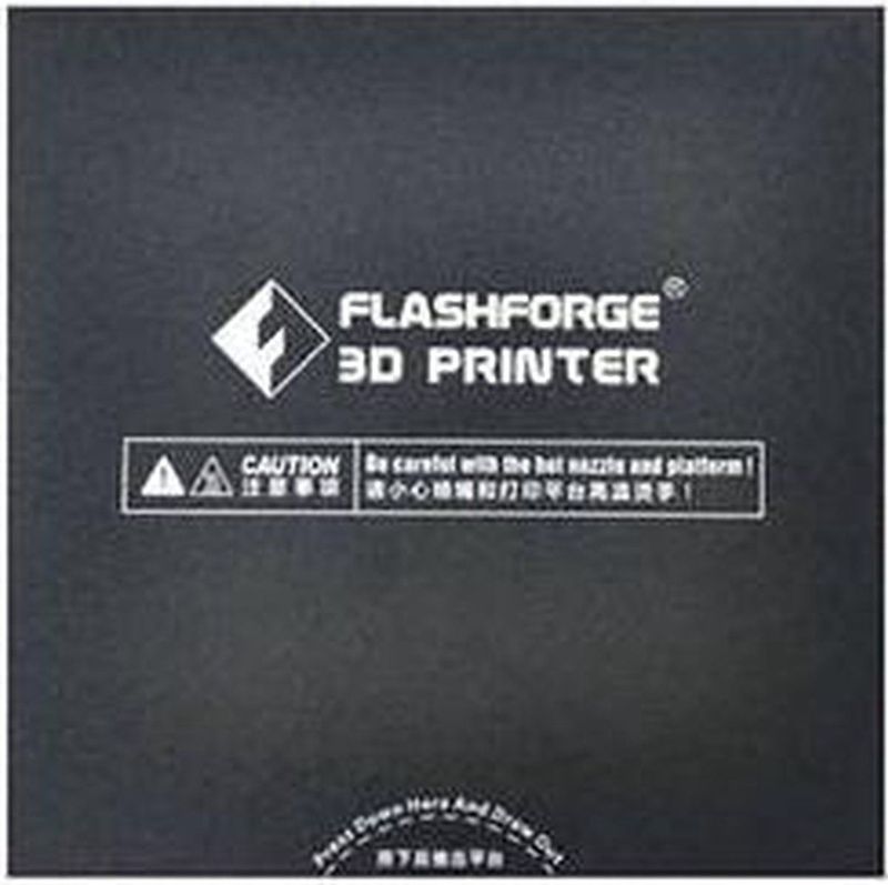 Flashforge Printbedfolie Geschikt voor: FlashForge Adventurer 3