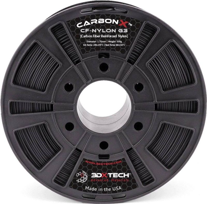 3D Xtech - ASA3010750BK0 - Filament ASA - Zwart - 1.75 mm - 750 g - Weerbestendig