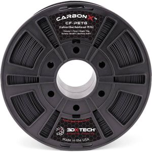 3D Xtech PTG2030750BK0 3DXSTAT Conductive ESD Filament PETG Chemisch bestendig, Geurarm 2.85 mm 750 g Zwart 1 stuk(s)