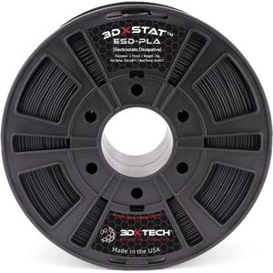 3D Xtech PLA2010750BK0 3DXSTAT Conductive ESD Filament PLA kunststof Geurarm, Slagvast 1.75 mm 750 g Zwart 1 stuk(s)