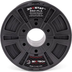 3D Xtech PLA2030750BK0 3DXSTAT Conductive ESD Filament PLA kunststof Geurarm, Slagvast 2.85 mm 750 g Zwart 1 stuk(s)