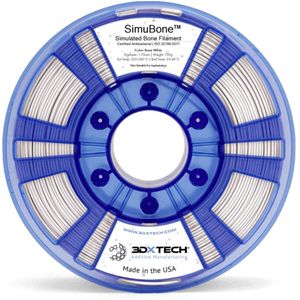 3D Xtech BON2010750W Simubone Modeling Filament PLA antibacterieel, geurarm 1,75 mm 750 g wit 1 st.