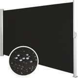 tectake® Seitenmarkise, aus Aluminium, Schutz vor Sonne und Wind, 180 x 300 cm