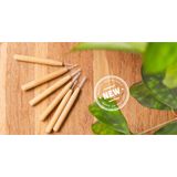 Hydrophil Tandenragers Bamboe 0,40 mm 6 stuks