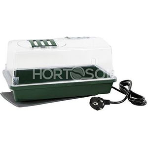 HORTOSOL 10w XS mini verwarmde kweekbak 31x17,5x17,5 cm