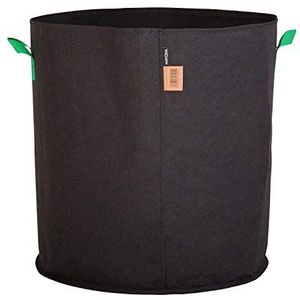 HORTOSOL Plantenzak zwart groen (100 liter - Ø50x52cm)