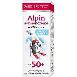 PAEDIPROTECT Alpine zonnecrème voor kinderen en volwassenen 30 ml SPF 50+, zonnecrème gezicht ideaal voor de winter, zonnebescherming baby, anti-pigmentvlekken, zonder parfum & zonder microplastics