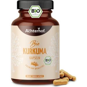 Biologische Kurkuma Capsules - 180 Stuks - 4800mg Kurkuma per Dagelijkse Dosis - Veganistisch