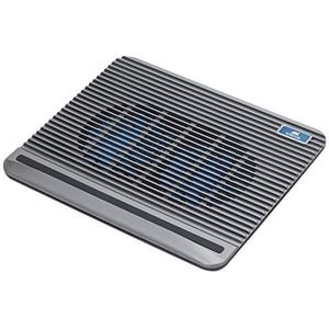 RivaCase 5555 zilver laptop cooling pad up to 15.6 inch