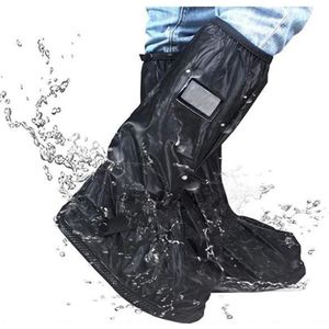 Regen Schoenhoes - Schoenovertrek herbruikbaar - Regenoverschoenen - Bescherm je schoenen tegen water, modder en sneeuw - Universele waterdichte overschoenen - Schoenbeschermers - Zwart - Maat 41-43