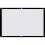 LA VAGUE LV-STA100RP Screen 16/9 100 Zoll Weiß/Schwarz Faltrahmenleinwand (Leinwand für die Rückprojektion geeignet, 16:9 100 Zoll)