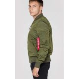 ALPHA INDUSTRIES - Ma- Tt Bomber - Donkergroen - Heren