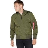 ALPHA INDUSTRIES - Ma- Tt Bomber - Donkergroen - Heren
