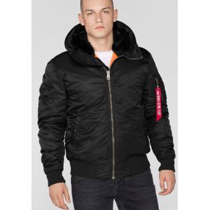 Alpha Industries - Ma-1 Jas - Groen - Nylon - Met Capuchon