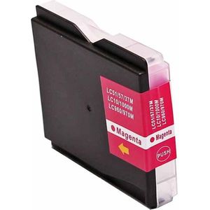 ABC huismerk inkt cartridge geschikt voor Brother LC-970M LC-1000 magenta voor DCP-130C DCP-330C DCP-330CN DCP-330 Series DCP-350C DCP-350CJ DCP-350 DCP-353C DCP-357C DCP-520 DCP-525C DCP-525CJ DCP-530CJ