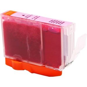ABC huismerk inkt cartridge geschikt voor Canon CLI-8LM licht magenta voor Pixma IP-3300 IP-3500 IP-4200 IP-4300 IP-4500 IP-5200 IP-5200R IP-5300 IX4000 IX4000R IX5000 MP-500 MP-510 MP-520 MP-520X MP-530