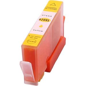 ABC huismerk inkt cartridge geschikt voor HP 920XL geel voor HP OfficeJet 6000 6500 6500A Plus 7000 7500A