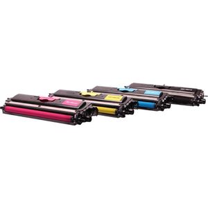 Set 4x ABC huismerk toner geschikt voor Brother TN-230 voor Brother DCP-9010CN HL-3040CN HL-3045CN HL-3070CN HL-3070CW HL-3075CW MFC-9120CN MFC-9125CN MFC-9320CW MFC-9325CW