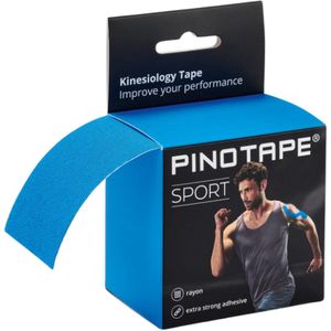 PINO - Kinesiotape - Sporttape - Fysio tape - blauw - extra kleefkracht