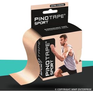 PINO - Kinesiotape - Sporttape - Fysio tape - beige - extra kleefkracht