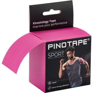 PINO - Kinesiotape - Roze - Sporttape - Fysio Tape - Extra Kleefkracht