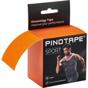 PINO - Kinesiotape - Oranje - Sporttape - Fysio tape - Extra Kleefkracht