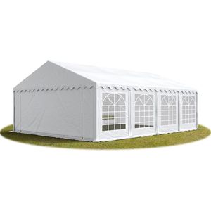 Toolport Partytent 6x8 m, PVC 700, wit