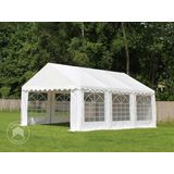 Toolport Partytent 4x6 m, PVC 700, wit