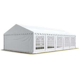 Partytent 5x10m PVC 700 wit waterdicht Feesttent