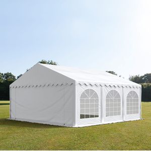 Toolport Partytent 6x6 m, PVC 750, met Grondframe,