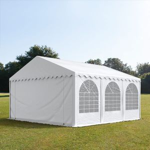 TOOLPORT Partytent 6x6 m - 2,6m doorloop, PVC