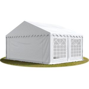 Partytent 5x4m PVC 700 wit waterdicht Feesttent