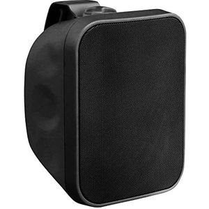 Pronomic OLS-5 BK DJ PA Outdoor-luidspreker voor tuin, terras, restaurant (80 Watt, beschermingsklasse IP56, 8 Ohm, 5,25"" woofer) zwart